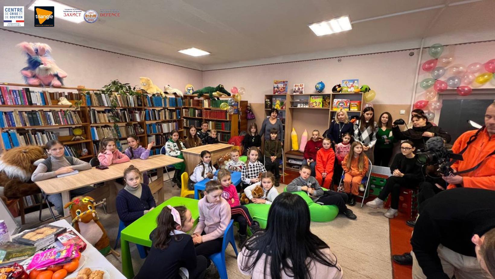 Простір з вільним доступом до дитячої літератури: у Кельменцях створили ігротеку
