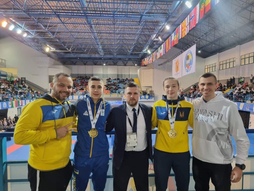 Буковинські каратисти привезли золото з Чемпіонату Європи