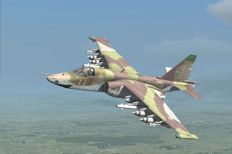 На Таврійському напрямку знищили російський Су-25
