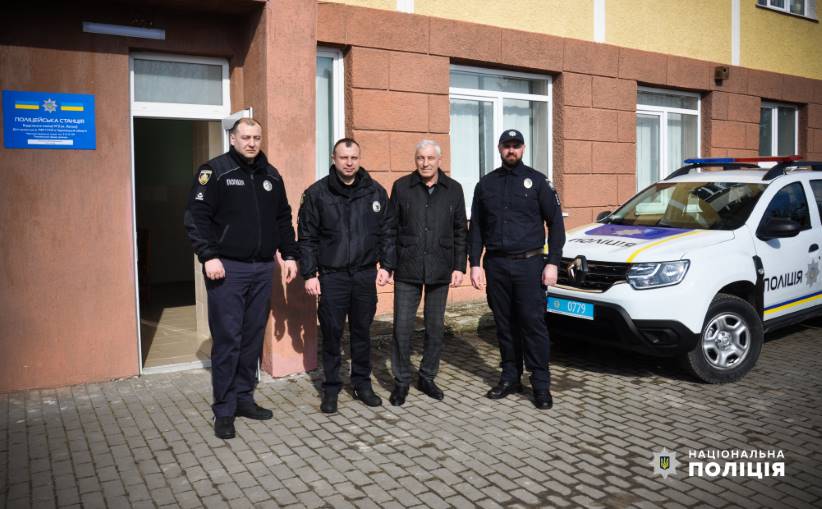 Майже 13 тисяч осіб зможуть отримати  консультацію: у Клішківцях запрацювала поліцейська станція