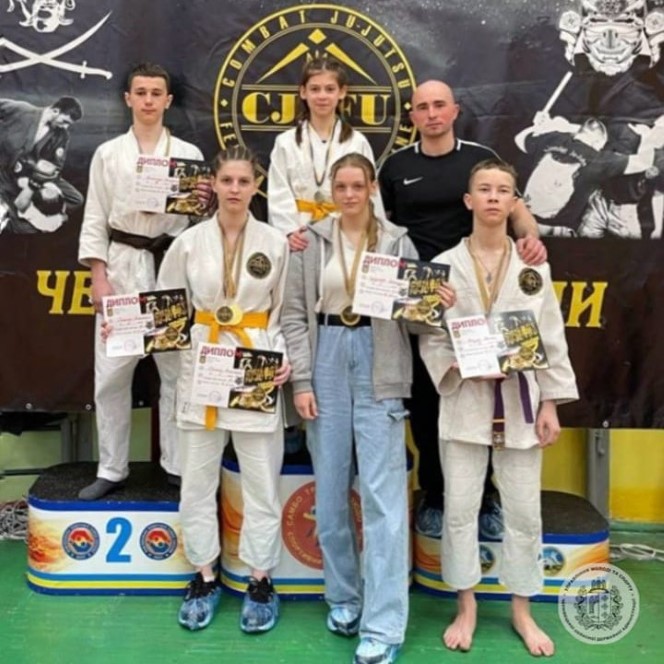 Буковинські спортсмени привезли нагороди з Чемпіонату України з бойового джиу-джитсу