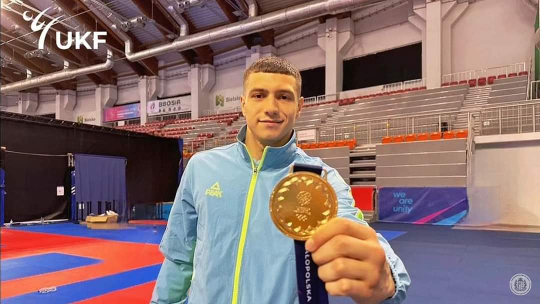 Чернівецький каратист став чемпіоном ІІІ Європейських ігор-2023