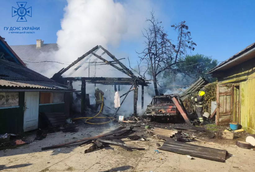 У Чернівецькій області упродовж вихідних ліквідовано 6 пожеж