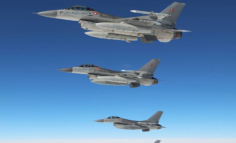 Данія разом із Нідерландами передасть Україні винищувачі F-16