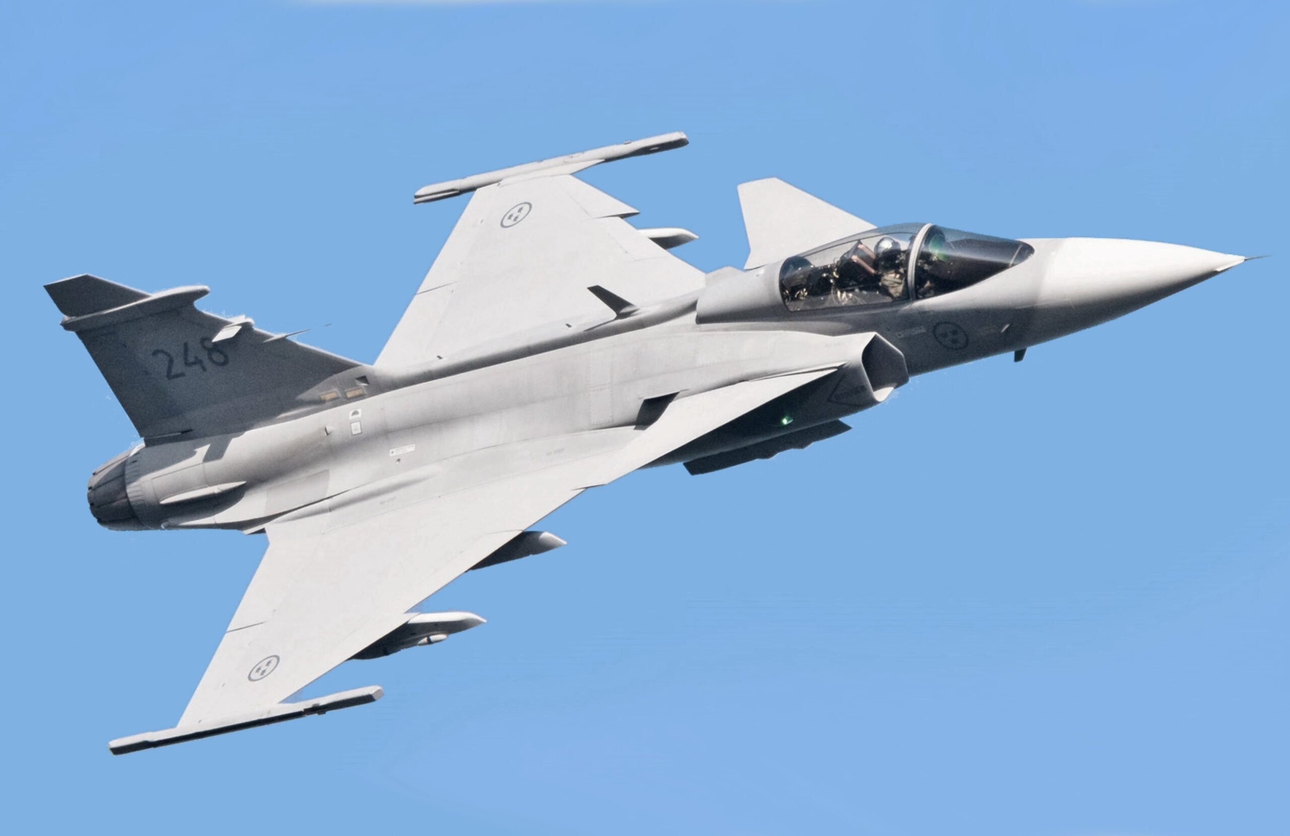 Українські пілоти почали випробовувати шведські винищувачі Gripen – Зеленський
