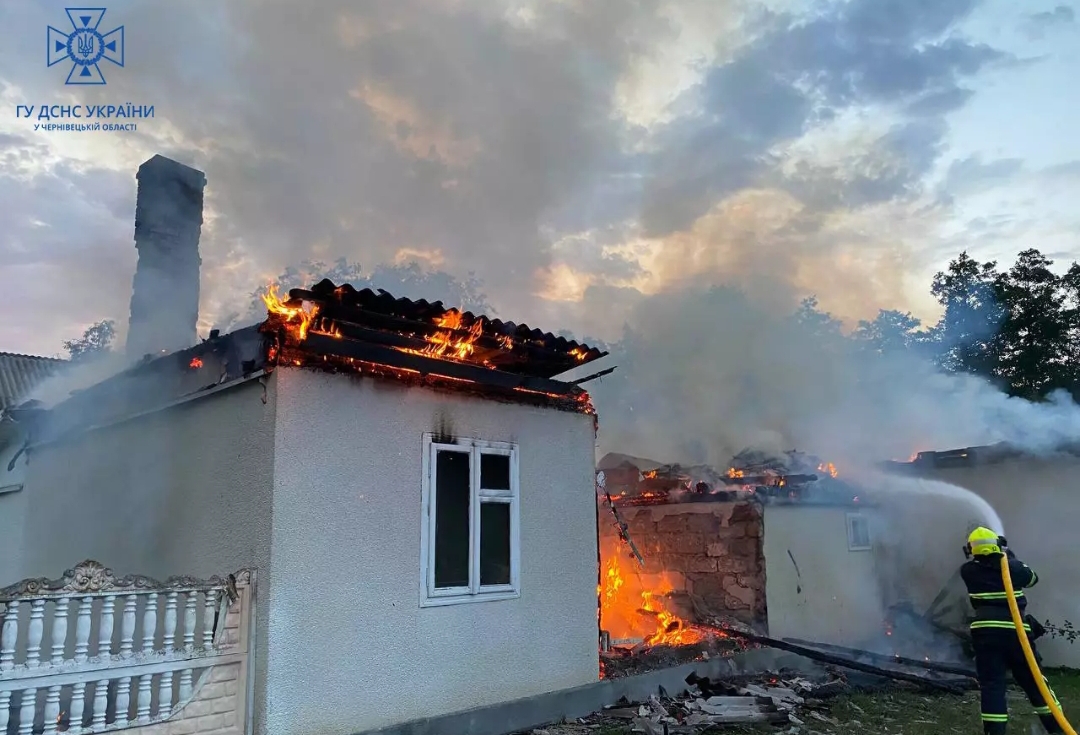 У Чернівецькій області за добу трапилось шість пожеж