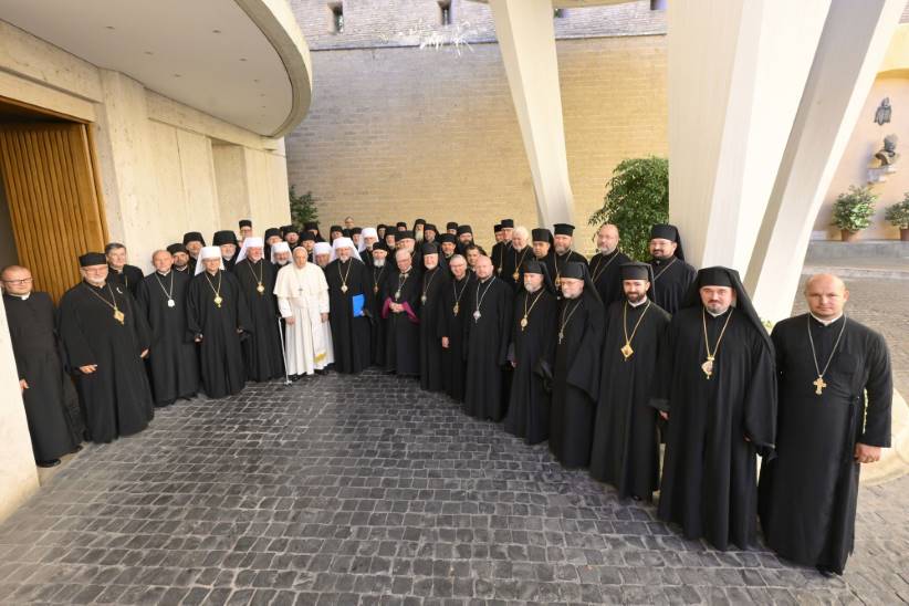 Франциск зустрівся з єпископами синоду УГКЦ
