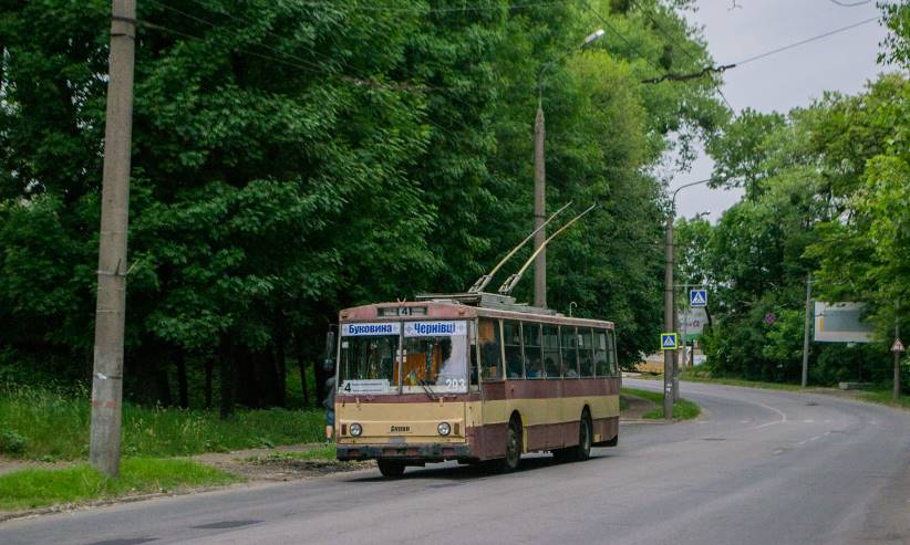 У Чернівцях тролейбуси №2 та 4 продовжать курсувати за зміненими маршрутами