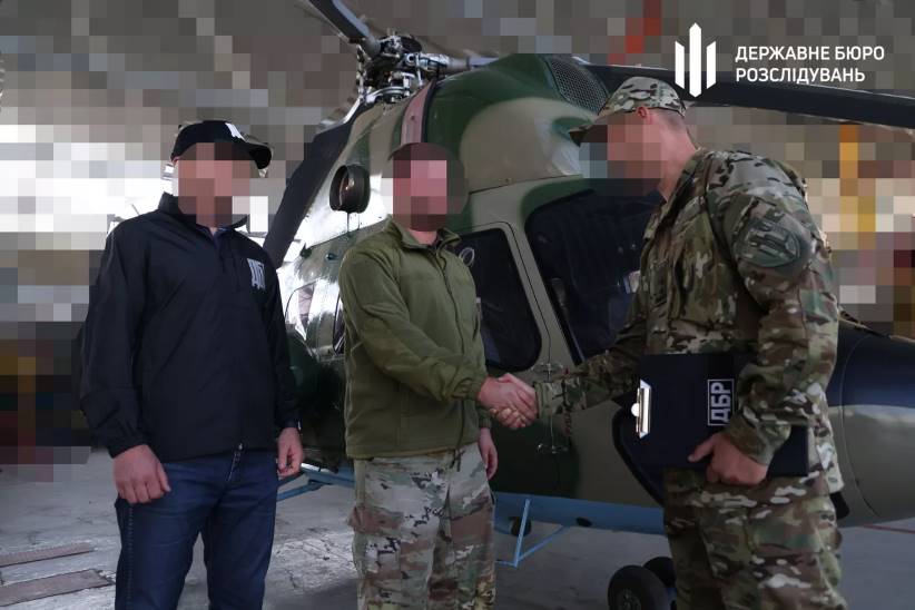 Військовим передали гелікоптер, який екскерівництво Мотор Січ хотіло приховати від ЗСУ — ДБР