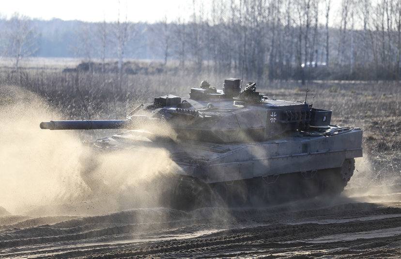 Литва відремонтує танки Leopard, які були пошкоджені на фронті в Україні