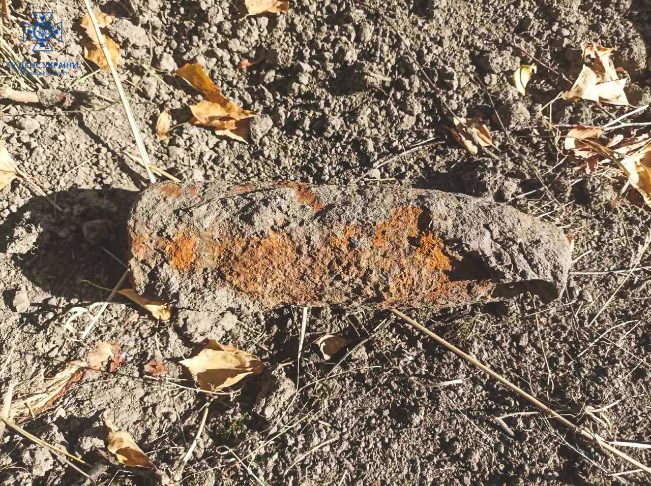 На Буковині виявили артилерійський снаряд часів Другої світової війни