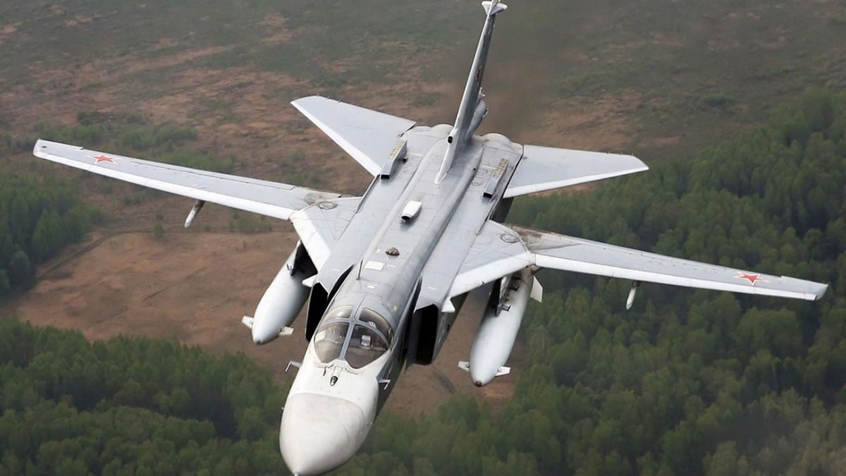 Повітряні сили знищили російський літак Су-24М