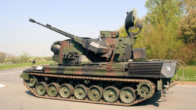 Україна отримала від Німеччини три зенітні установки Gepard, 155-мм боєприпаси й дрони