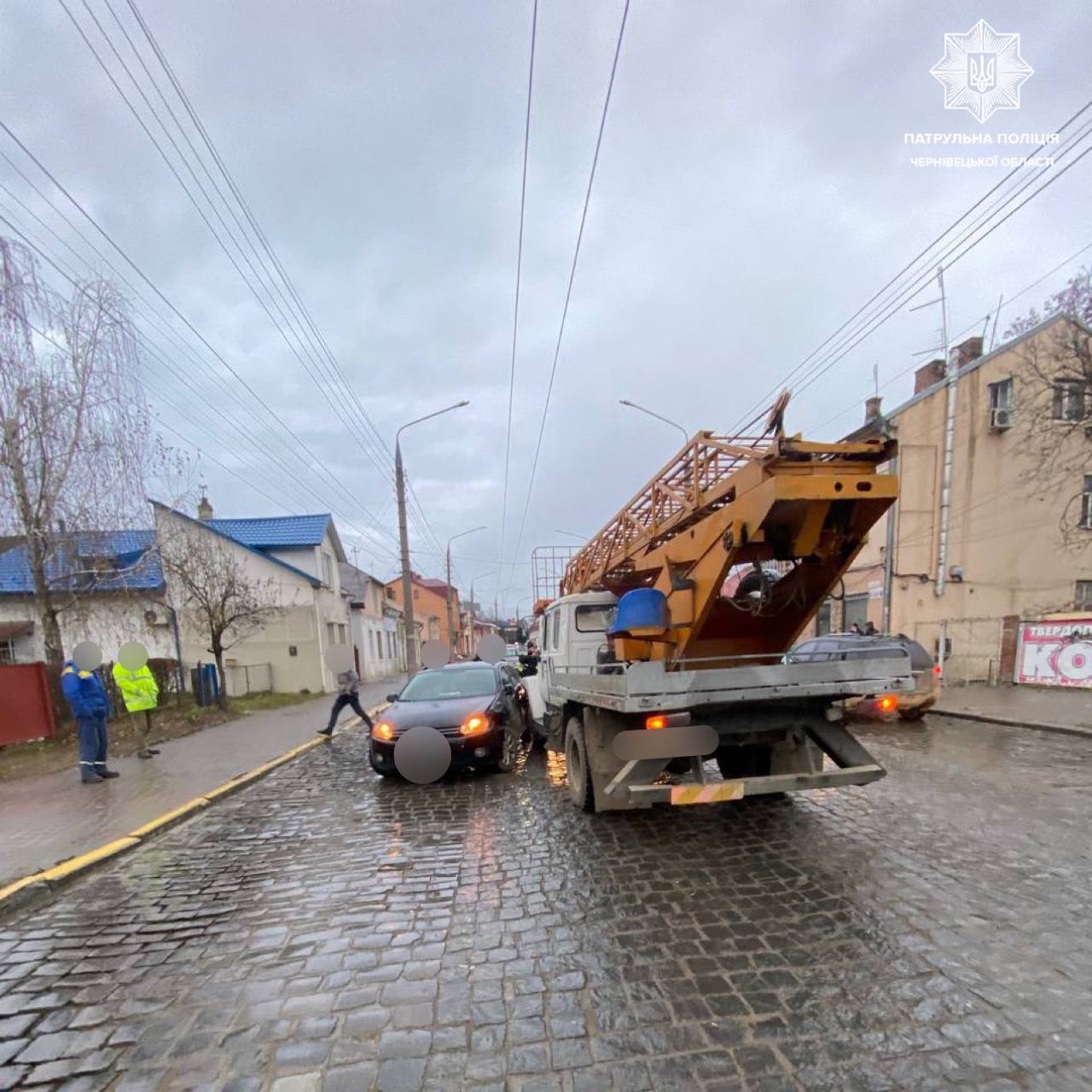 На вулиці Вокзальній ДТП: є ускладнення в русі