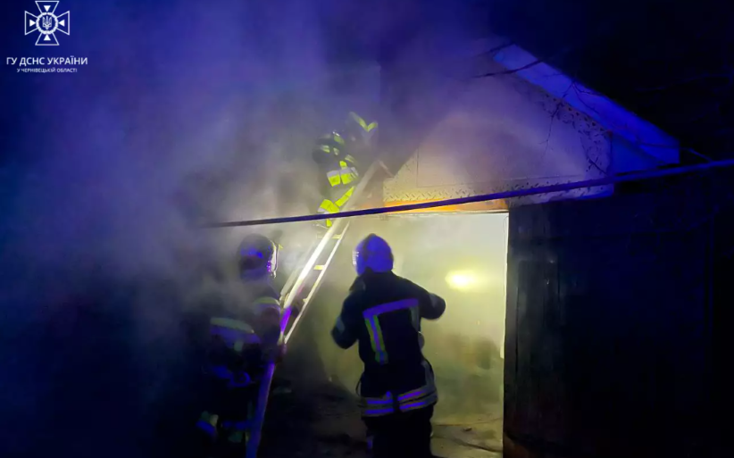 У Чернівецькій області протягом доби ліквідовано 4 пожежі