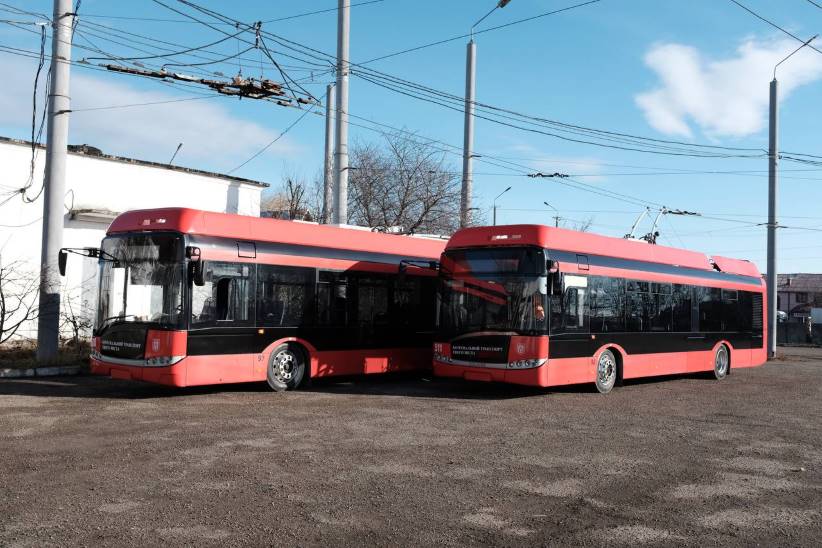 У Чернівцях на маршрут №5 вийдуть два нових тролейбуси