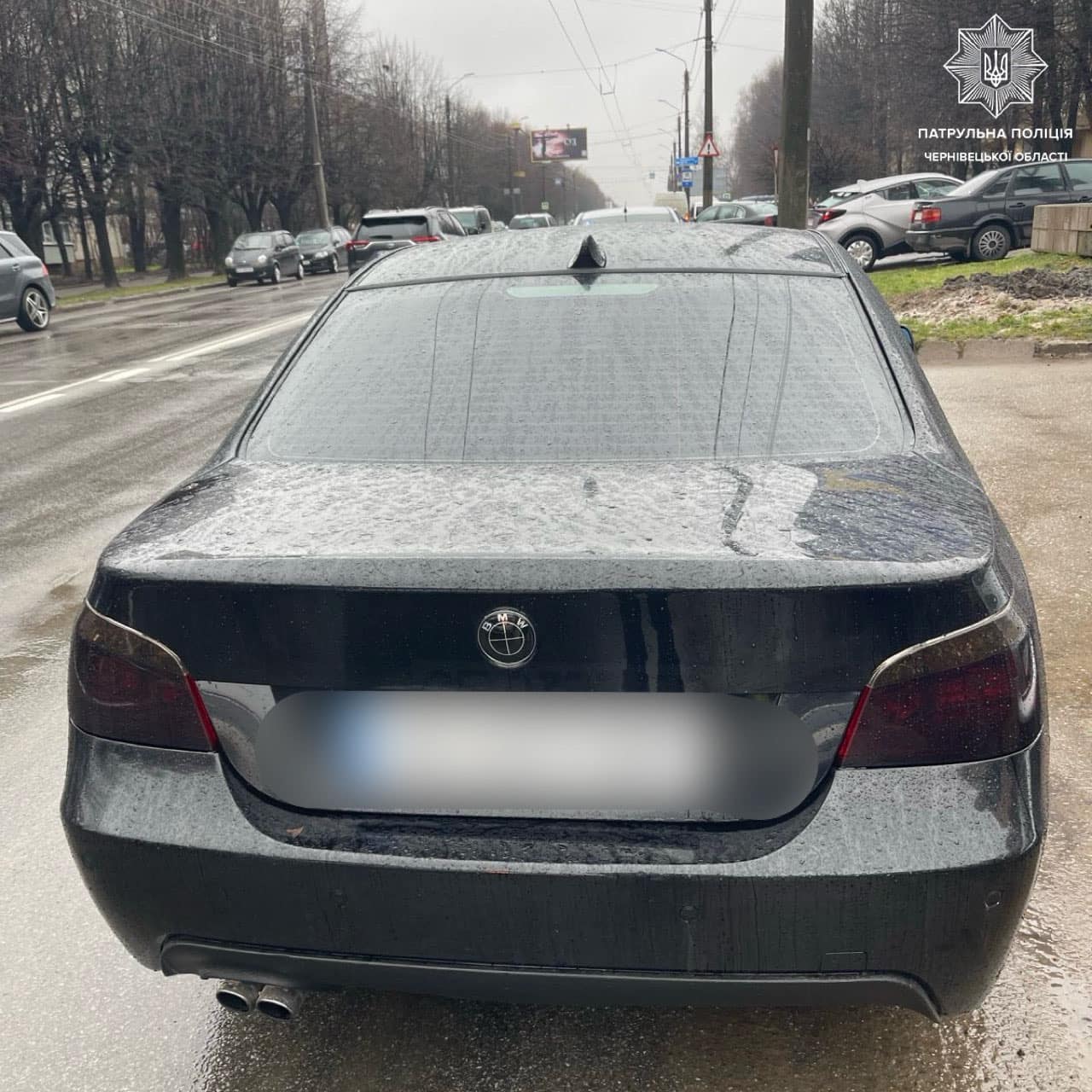 Патрульні поліцейські у Чернівцях затримали нетверезого водія