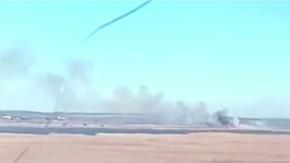 Олещук показав відео Су-34, який українські військові збили на Маріупольському напрямку