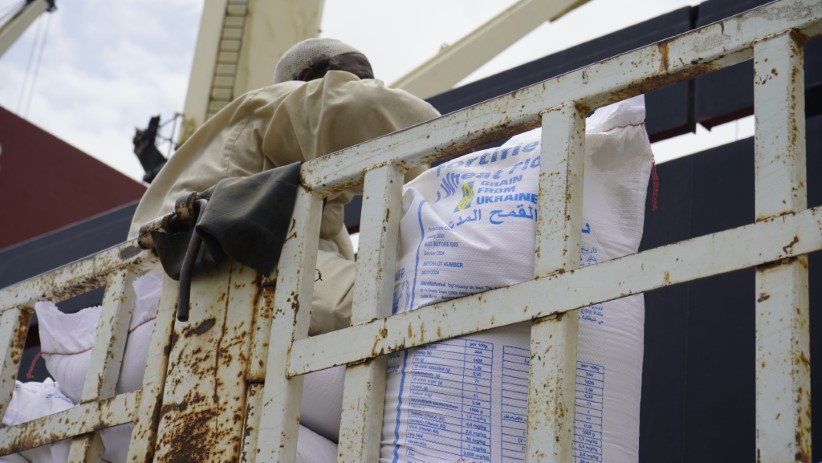 Україна направила до Судану чергову партію гуманітарного зерна