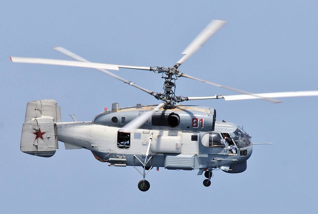 У Криму знищили ворожий гелікоптер Ка-27