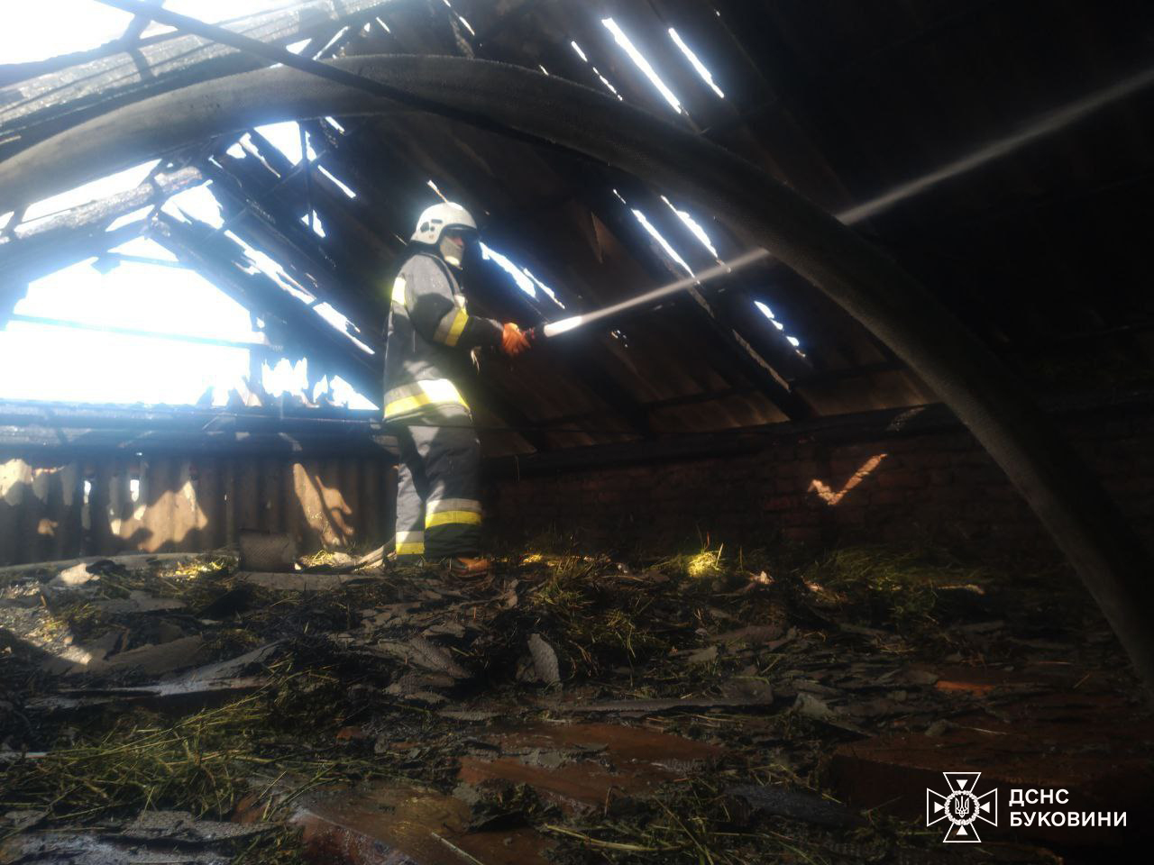 За минулу добу на території Буковини ліквідували 10 пожеж та загоряння на відкритій території