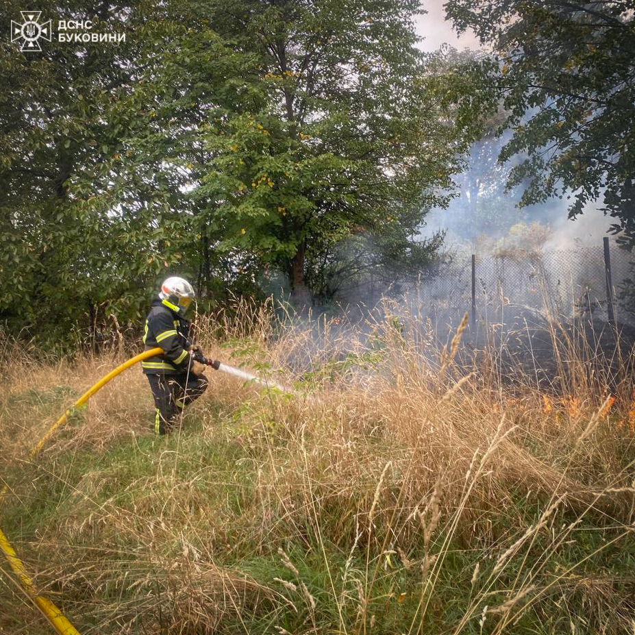 За минулу добу на Буковині вогнеборці ліквідували 7 пожеж