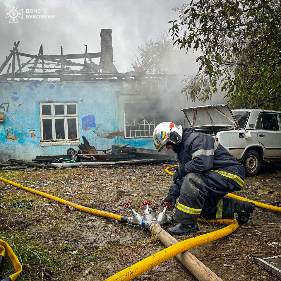 За минулу добу на Буковині сталися 3 пожежі