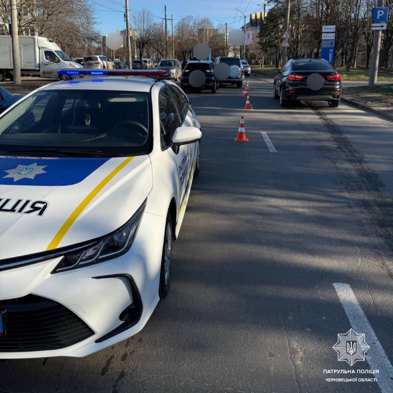 У Чернівцях на вулиці Південно-Кільцевій сталася ДТП: рух ускладнено