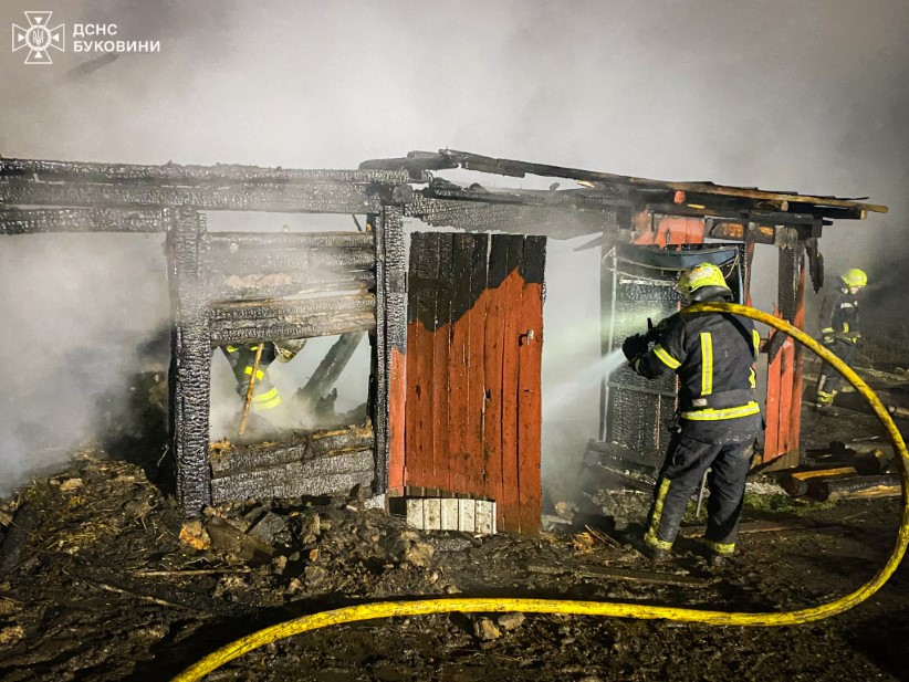 У Чернівецькій області за добу ліквідовано чотири пожежі у житловому секторі