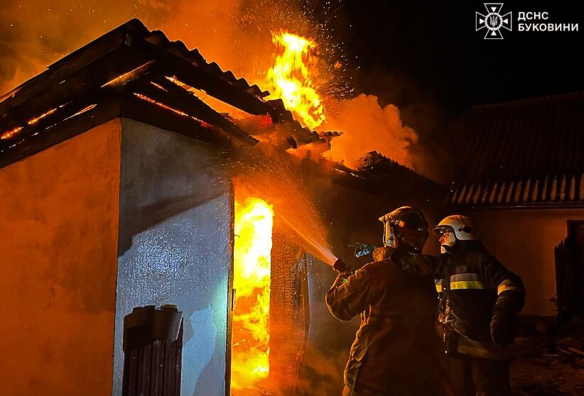 У Чернівецькій області за добу ліквідовано 4 пожежі