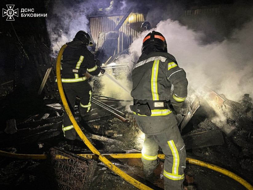 У Чернівецькій області за добу ліквідовано три пожежі у житловому секторі