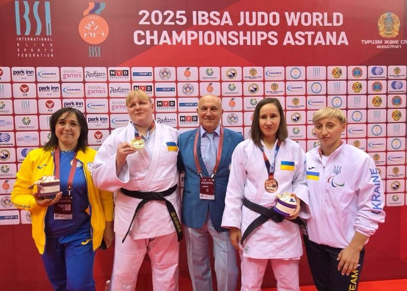 Українські паралімпійки виграли медалі чемпіонату світу із дзюдо