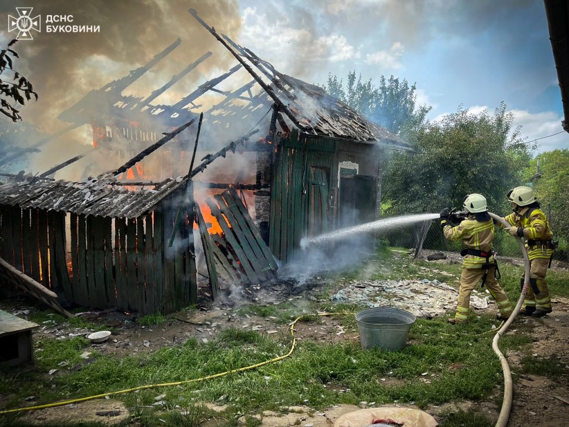 У Чернівецькій області трапилися три пожежі у житловому секторі