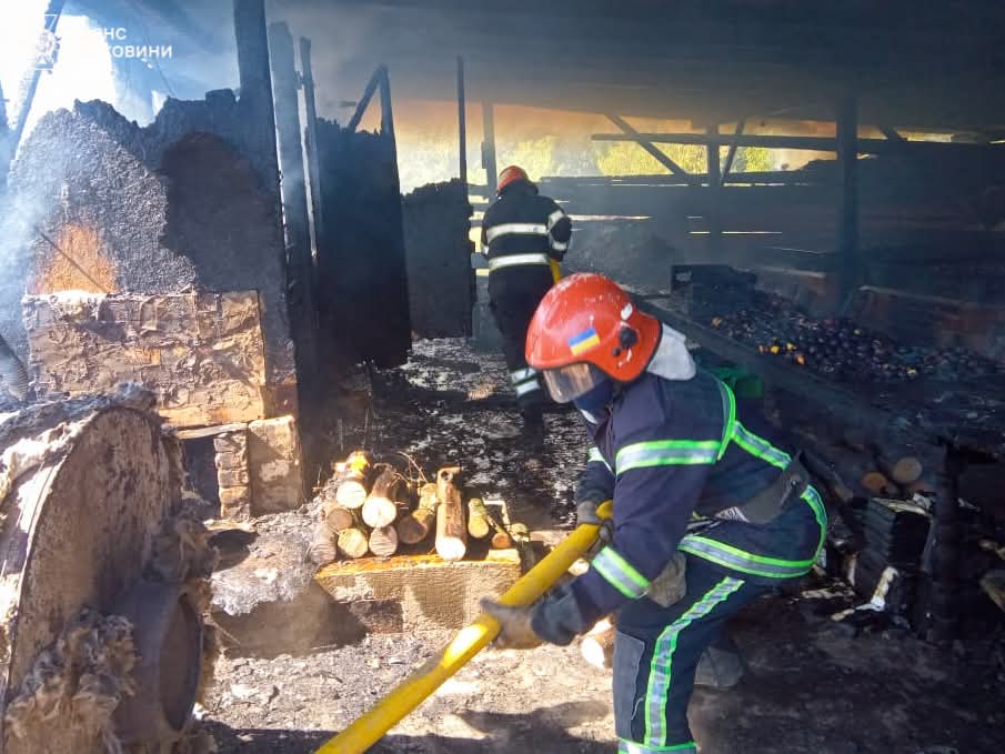 У Чернівецькій області вогнеборці ліквідували шість пожеж
