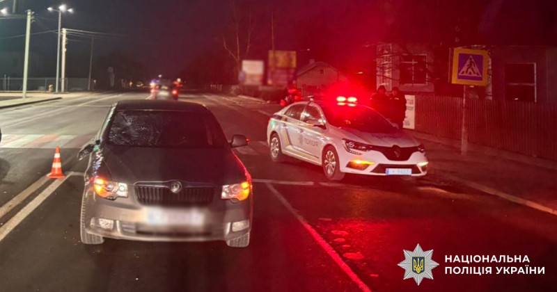 У Мамаївцях внаслідок наїзду легковика травмувався пішохід