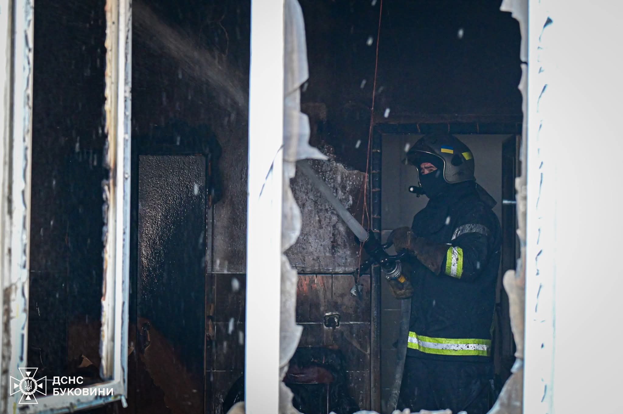 На Буковині під час пожежі загинула жінка