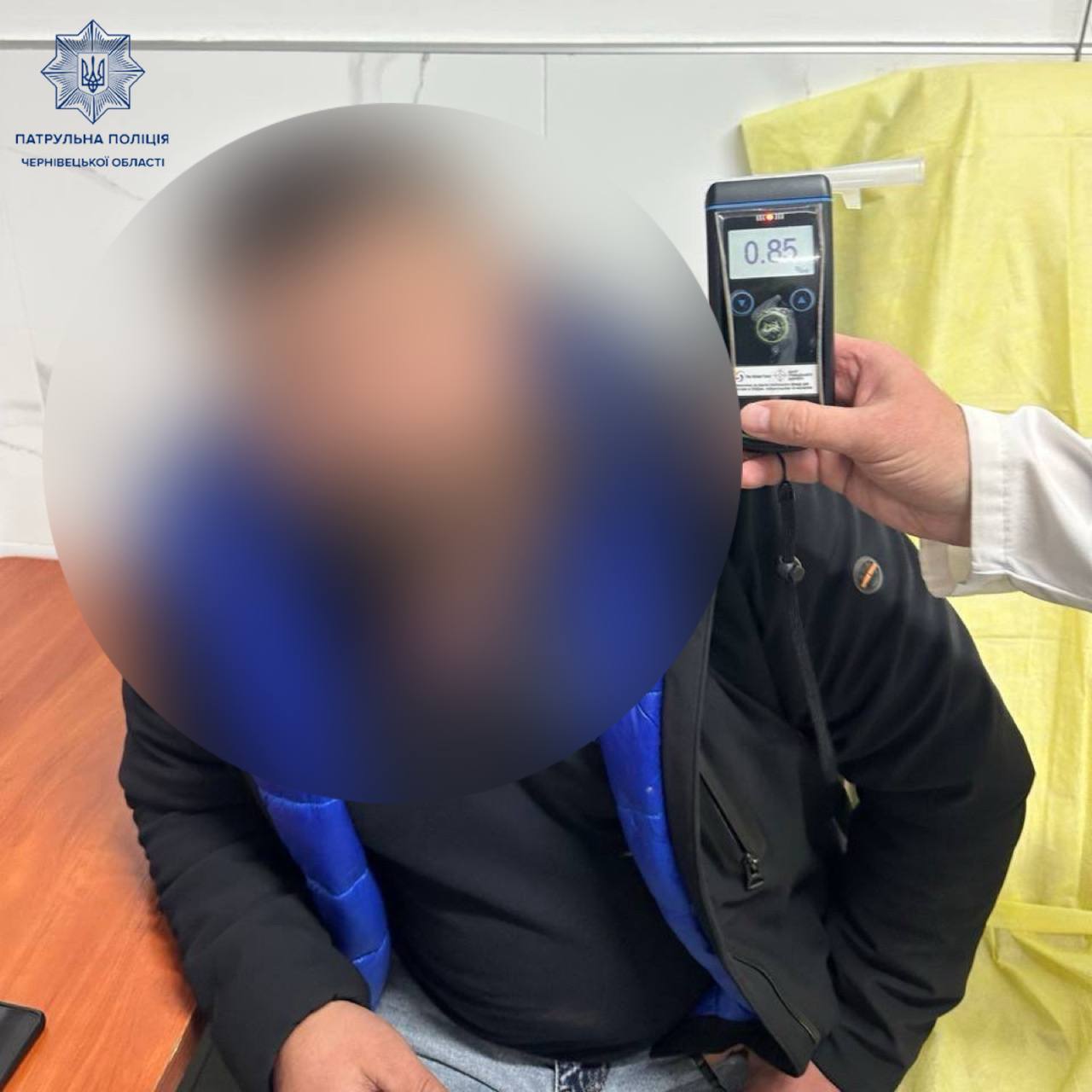 У Чернівцях виявили водія, який керував авто в стані алкогольного сп’яніння