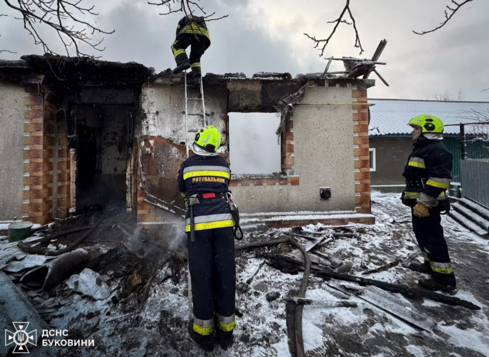 У Чернівецькій області під час пожежі загинув чоловік
