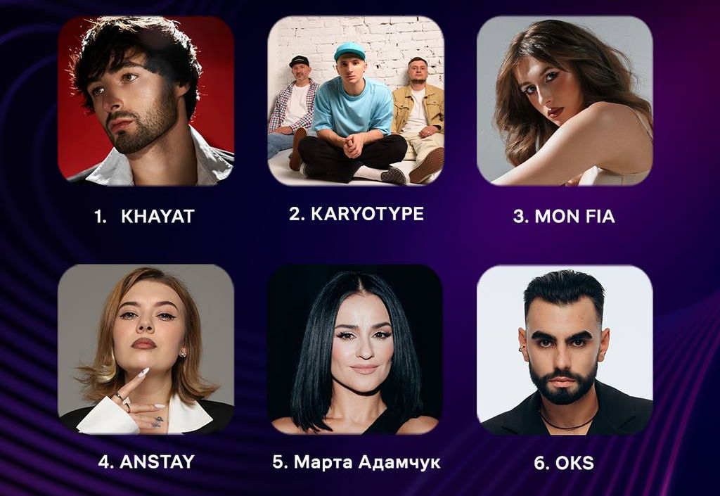 У “Дії” розпочалося голосування за десятого фіналіста Нацвідбору на Євробачення-2026
