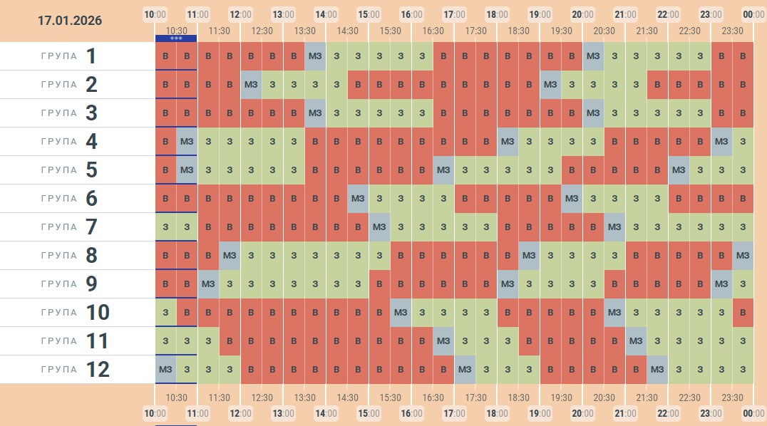 У “Чернівціобленерго” оновили графік заживлення побутових споживачів електроенергії