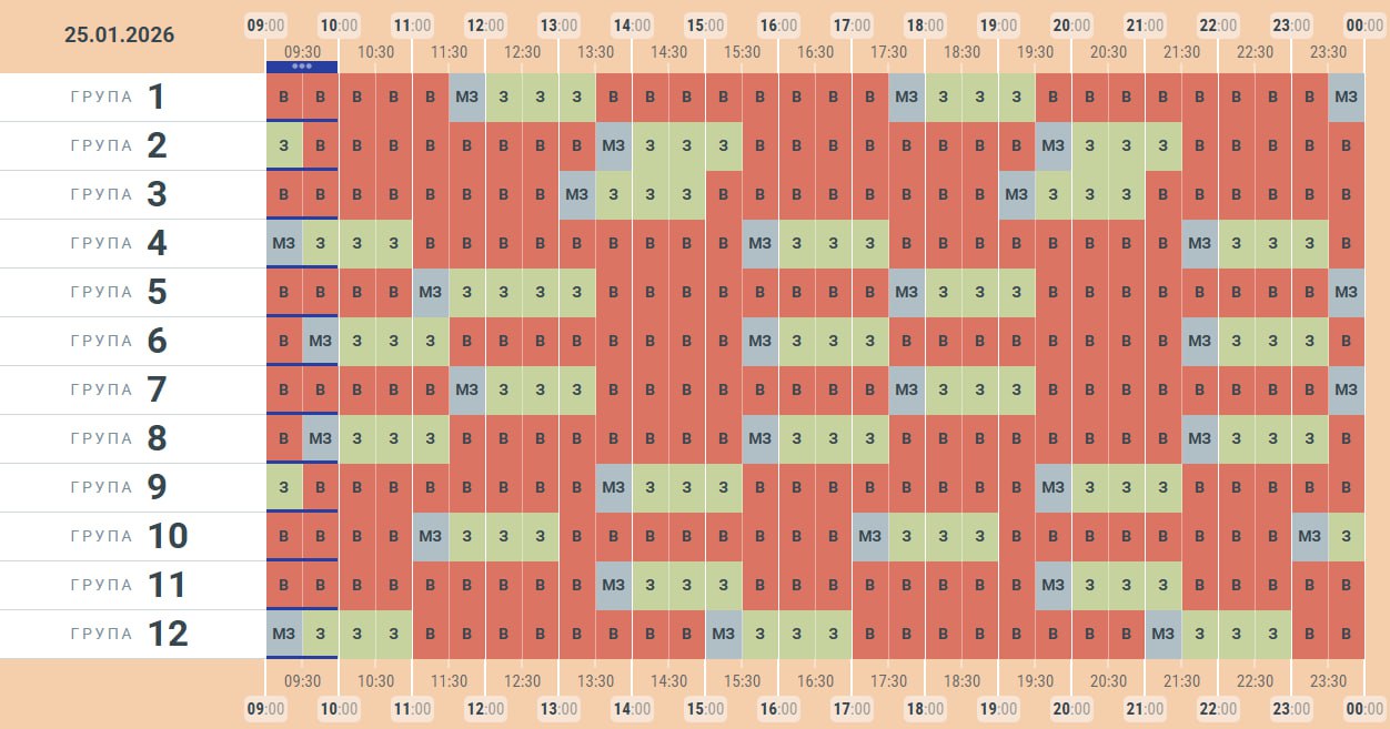 У “Чернівціобленерго” оновили графік заживлення побутових споживачів електроенергії