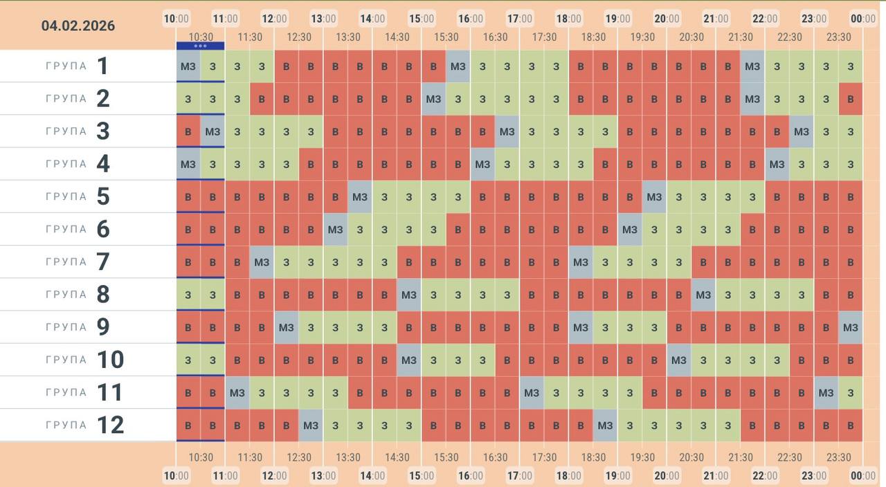 У “Чернівціобленерго” вчергове оновили графік заживлення побутових споживачів електроенергії